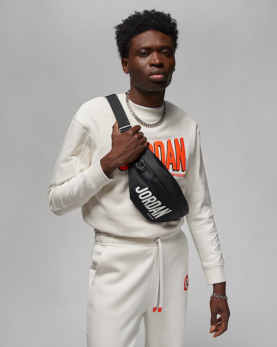Jordan MJ MVP Flight 腰包 - 黑