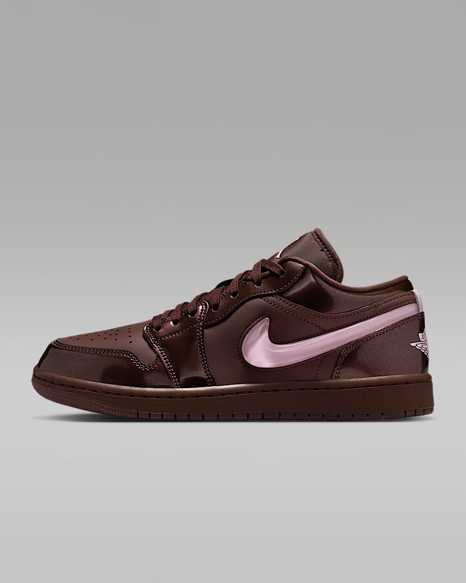 Air Jordan 1 Low SE 女子运动鞋 - 浅巧克力色/浅巧克力色/泡沫粉