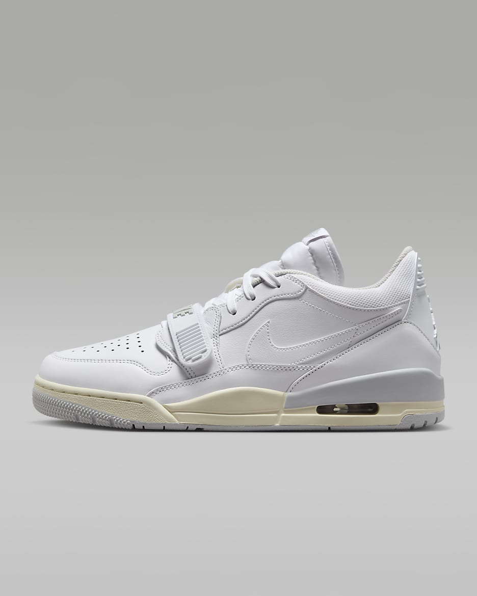 Air Jordan Legacy 312 Low 男子运动鞋 - 白色/椰奶色/尘光子色/白色