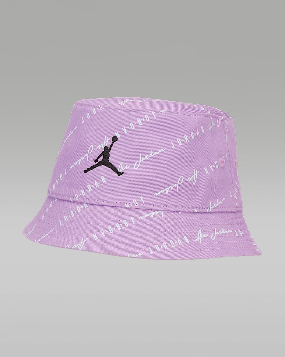 Jordan 大童渔夫帽 - 灯草紫红