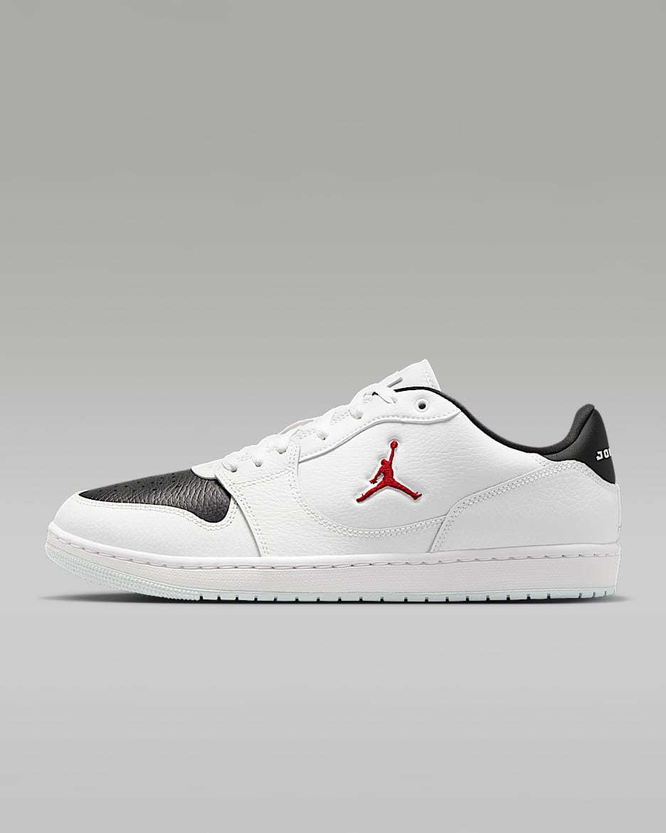 Jordan Court Connect Low 男子运动鞋 - 白色/黑/健身红