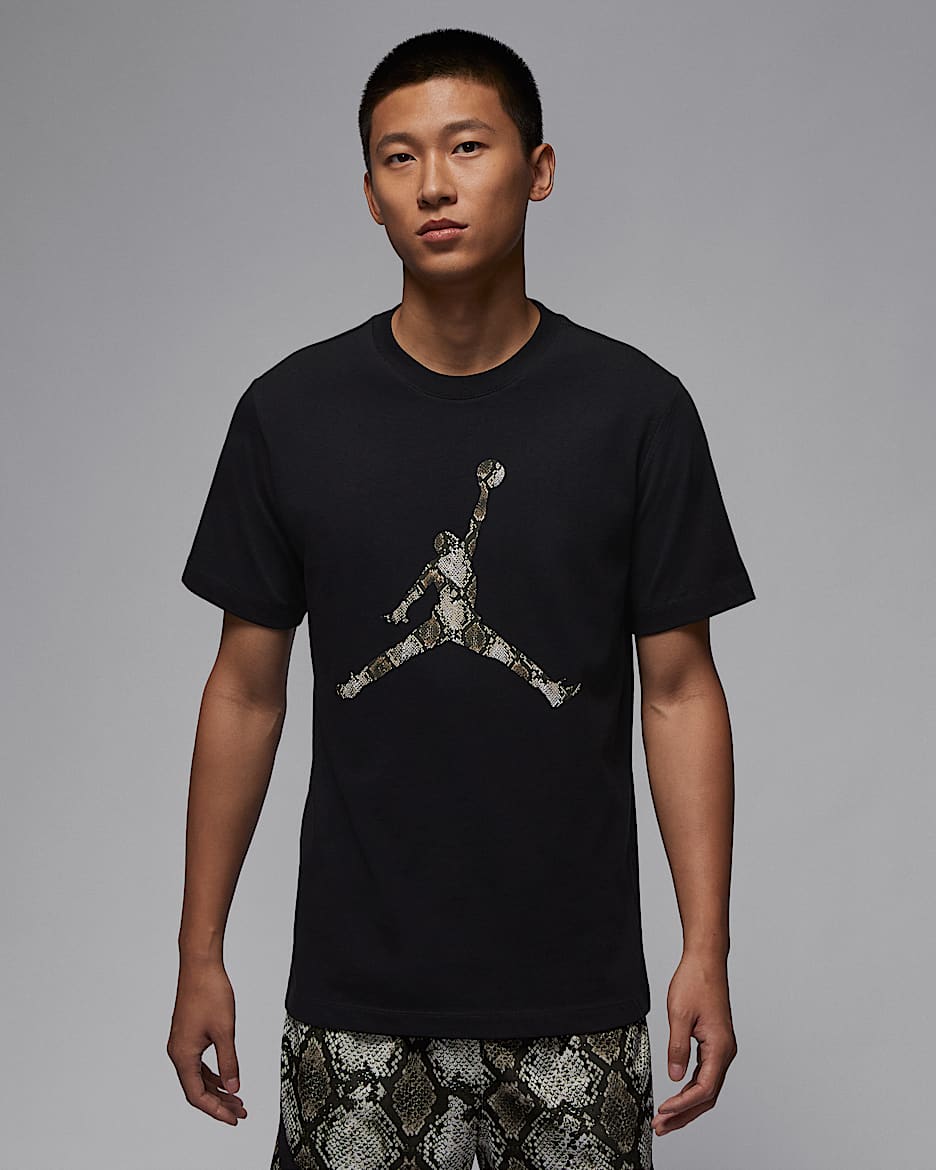 Jordan Sport Dri-FIT 男子速干T恤 - 黑/帆白