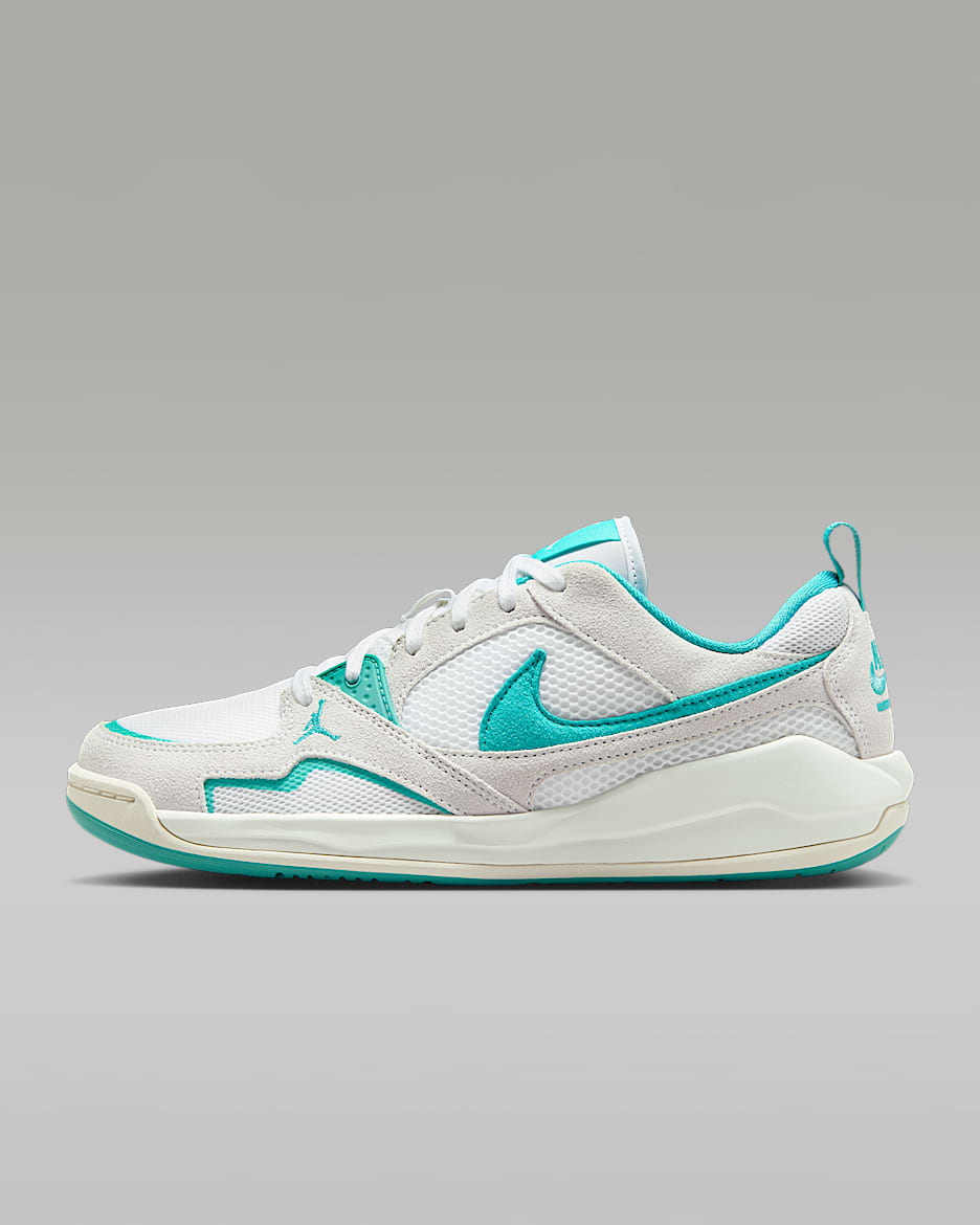 Jordan CMFT Era Jordan 舒释鞋女子运动鞋 - 白色/帆白/水洗水鸭青