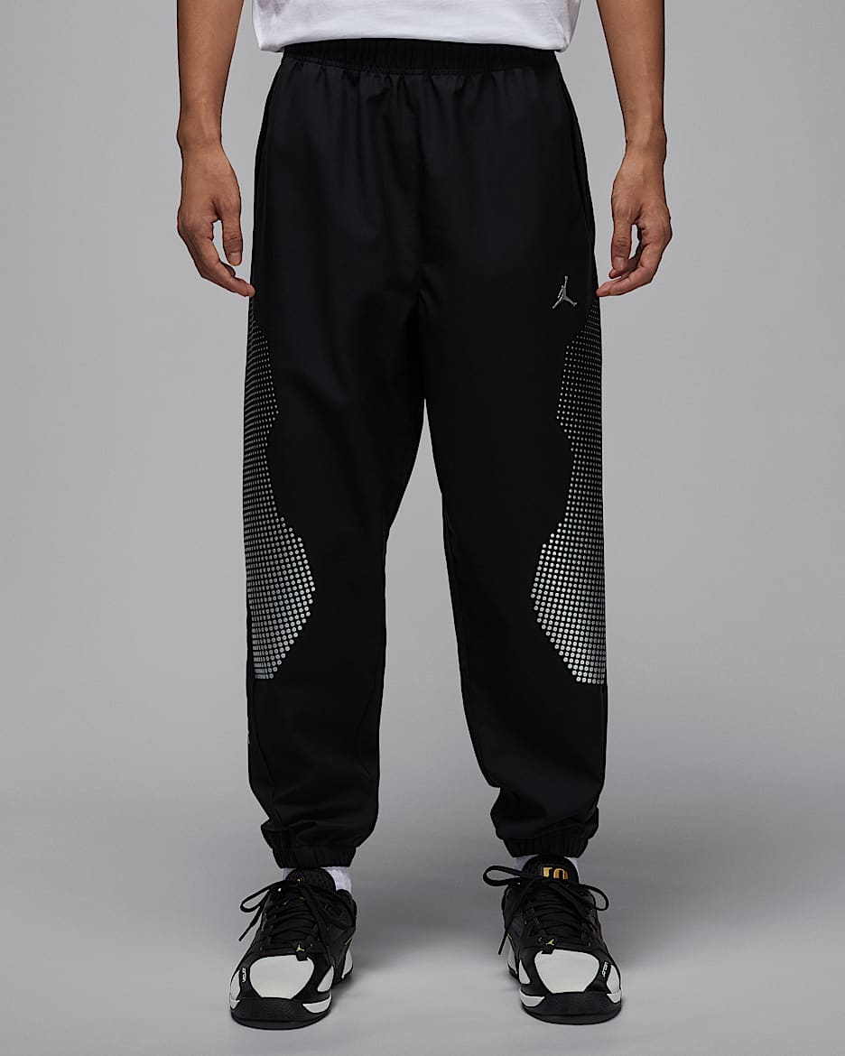 Jordan Sport JAM 男子热身长裤 - 黑/金属银