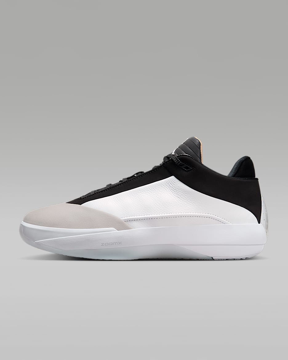 Air Jordan 40 PF 男子篮球鞋 - 白色/黑/苍野灰