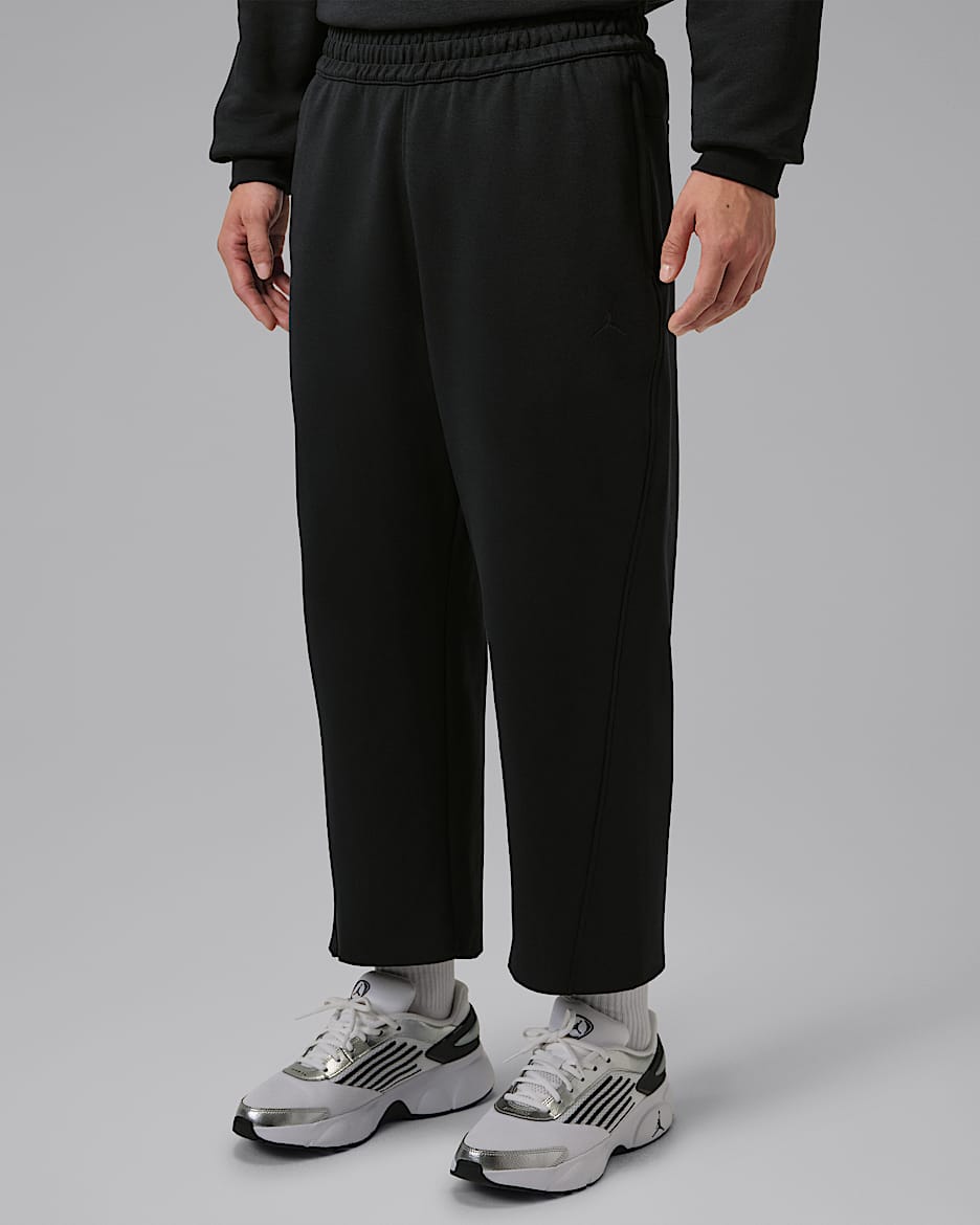 Jordan Sport Hoop Fleece Dri-FIT 男子速干长裤 - 黑