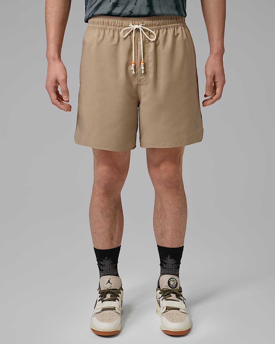 Jordan Brooklyn 男子短裤 - 卡其
