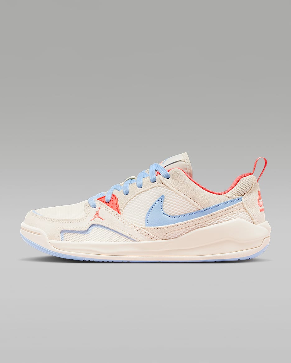 Jordan CMFT Era 舒释鞋女子运动鞋 - 淡象牙白/浅野芒果黄/心灵蓝