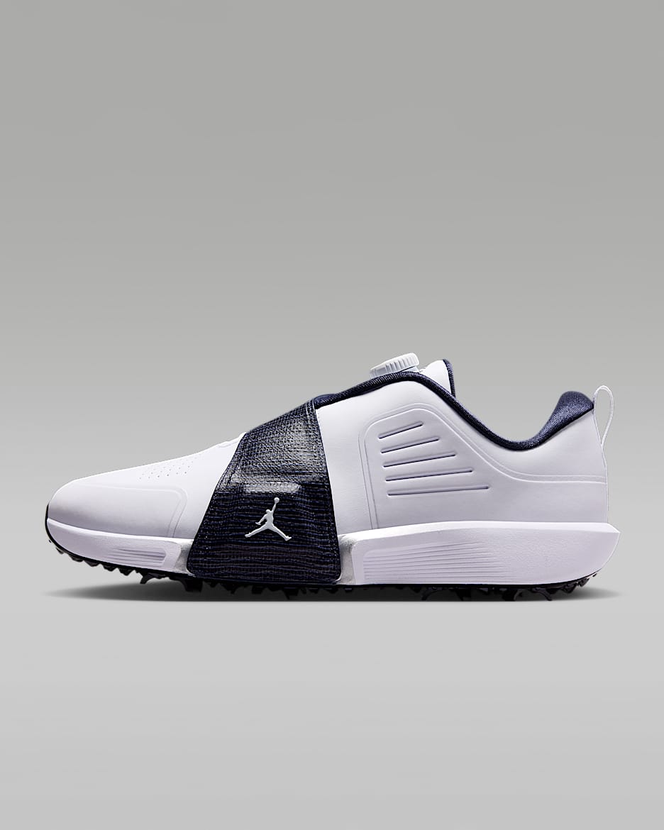 Jordan Air Rev 高尔夫球鞋 - 白色/深藏青/浅烟灰/白色