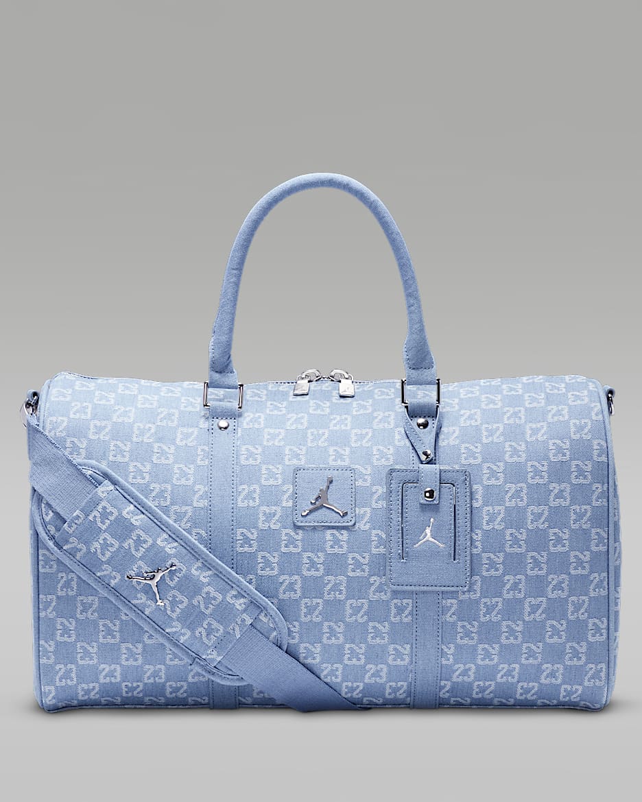 Jordan Monogram 行李包 - 牛仔蓝