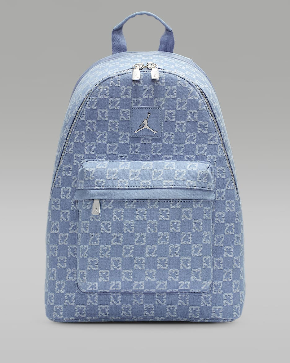 Jordan Monogram 双肩包 - 牛仔蓝