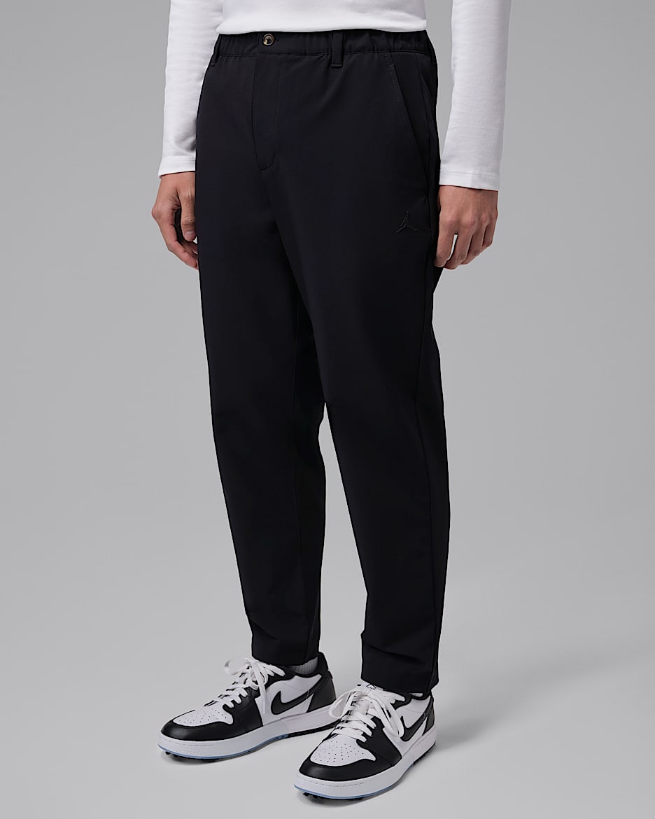 Jordan Sport 男子防晒高尔夫长裤 - 黑/黑