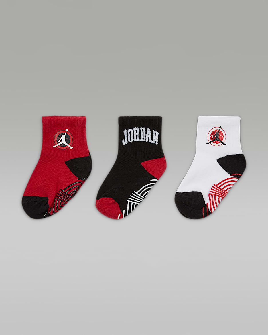 Jordan Gym "23" 婴童运动短袜（3 双） - 多色