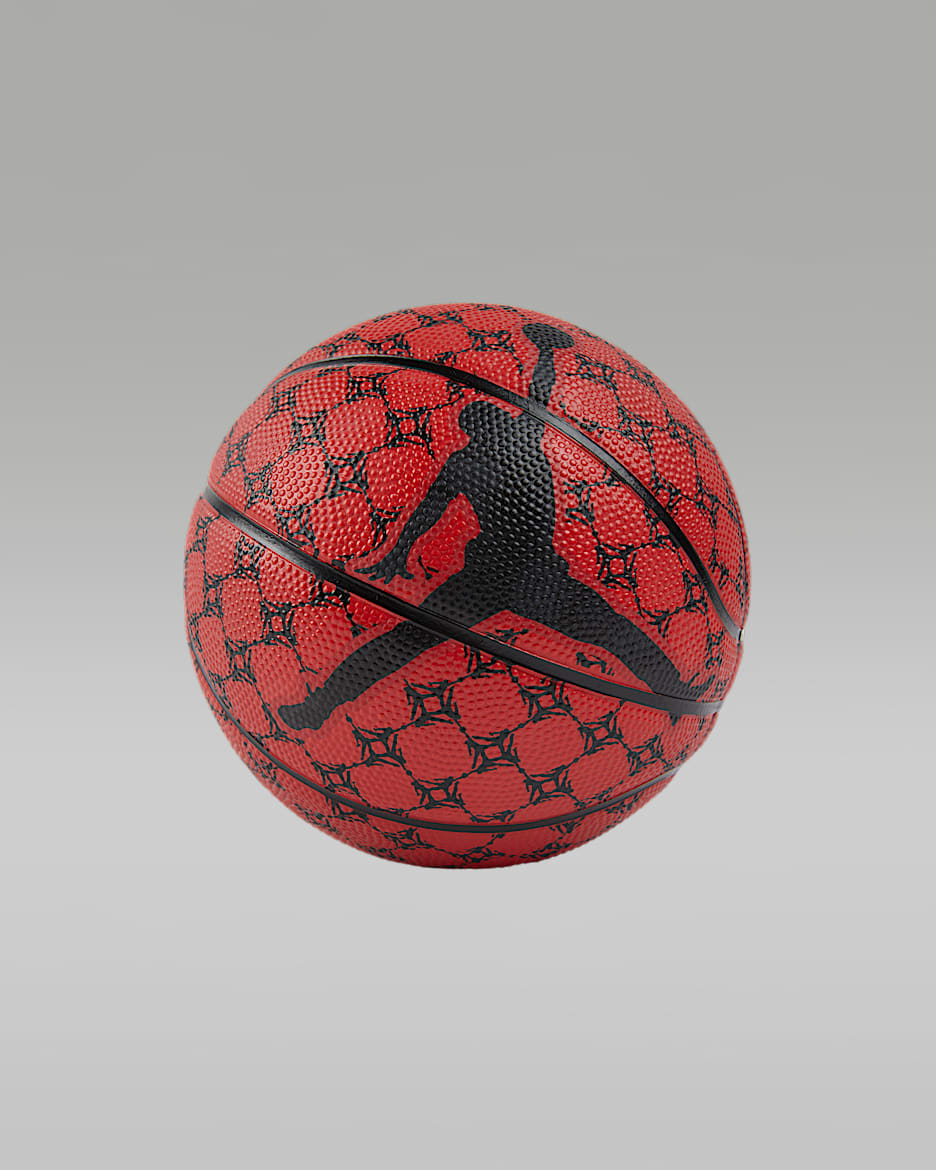Jordan Skills 篮球（小号） - 火焰红/黑/火焰红/黑