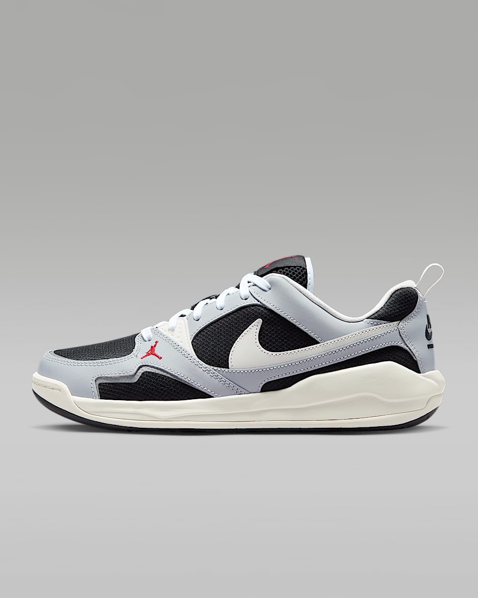 Jordan CMFT Era 舒释鞋男子运动鞋 - 黑/帆白/校园红/白色