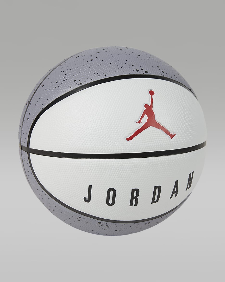 Jordan Playground 2.0 8P 篮球 - 水泥灰/白色/黑/火焰红