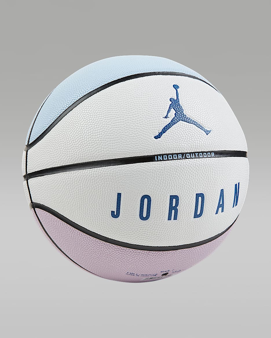 Jordan Ultimate 2.0 8P 篮球 - 冰蓝/白色/淡粉紫/纯蓝