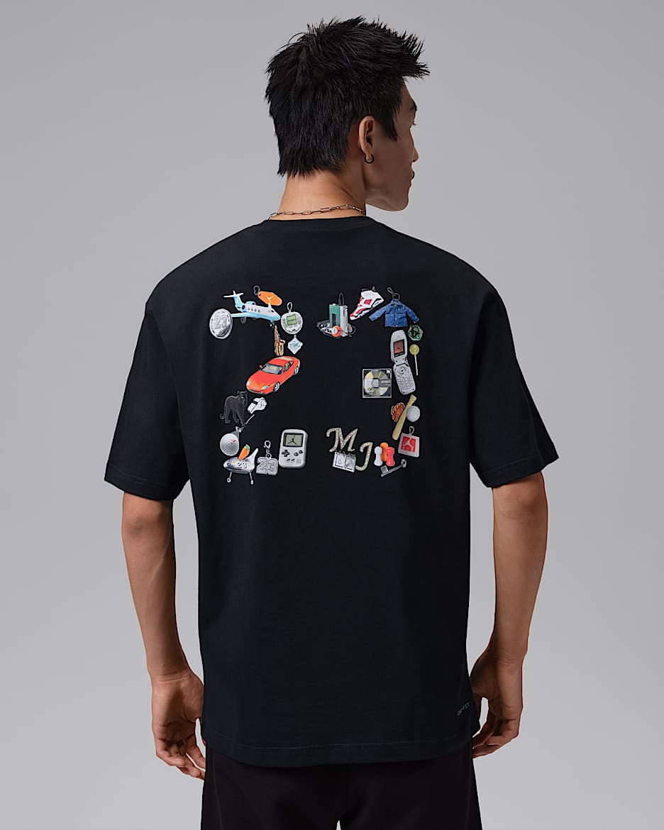 Jordan Sport 男子速干T恤 - 黑