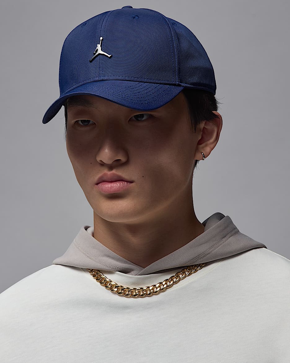 Jordan Rise Metal Jumpman 半硬顶运动帽 - 深藏青/青铜色