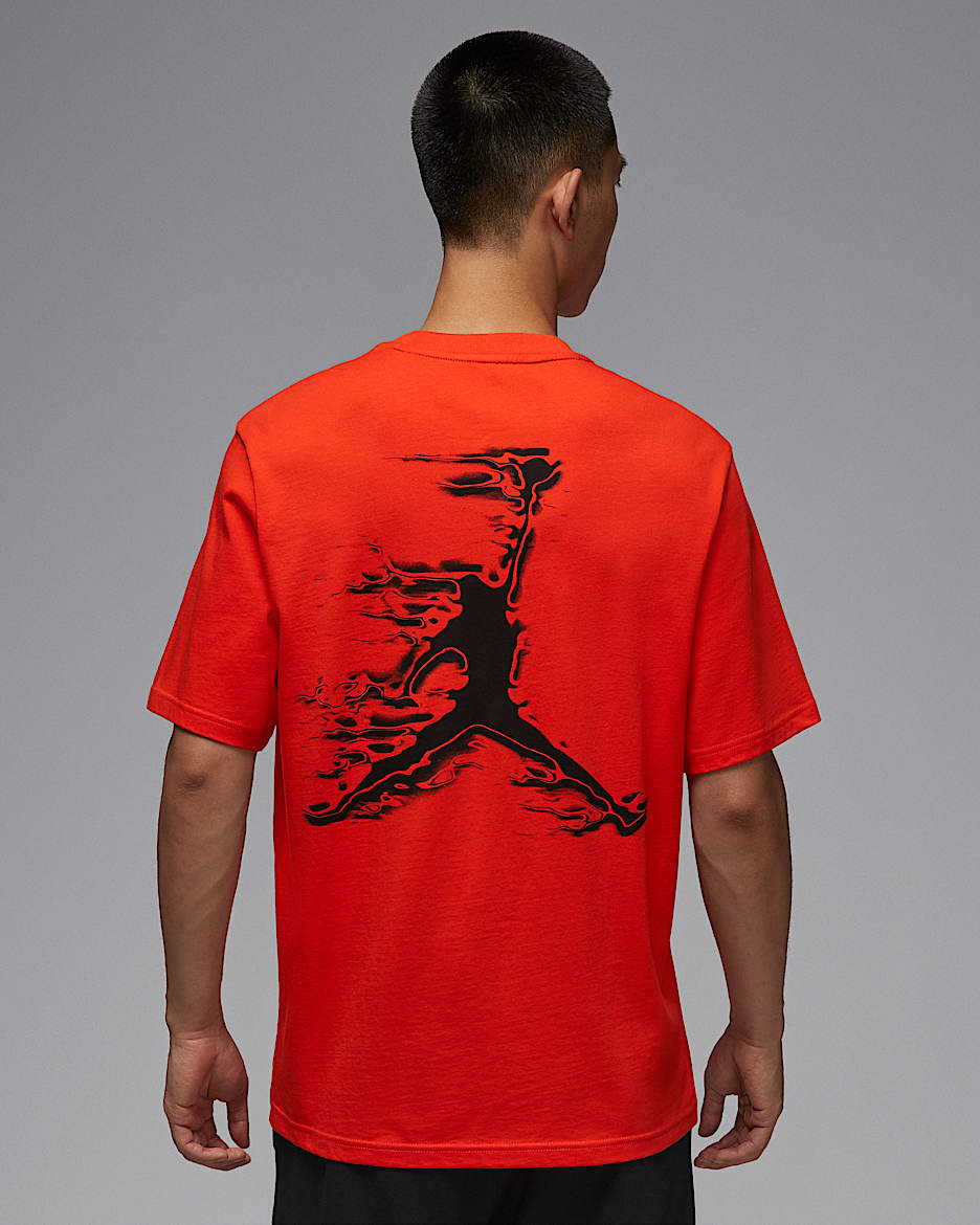 Jordan Sport Dri-FIT 男子速干T恤 - 队橙/黑