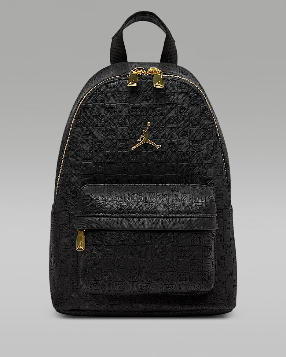 Jordan Monogram 双肩包 - 黑/金