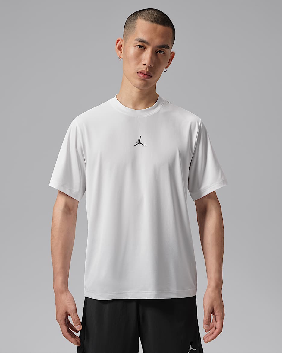 Jordan Sport Essentials Dri-FIT 男子速干短袖上衣 - 白色