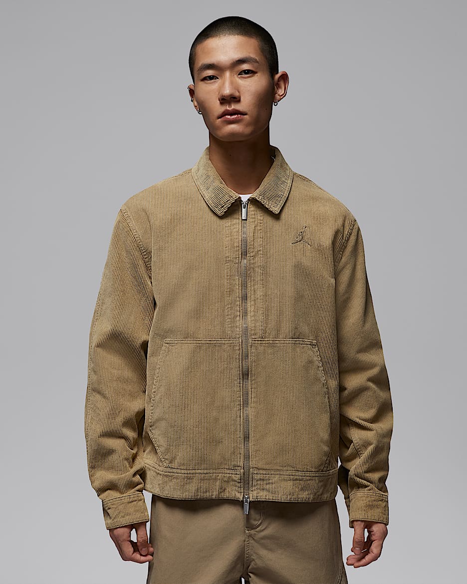 Jordan Flight 男子灯芯绒工装夹克 - 卡其/卡其