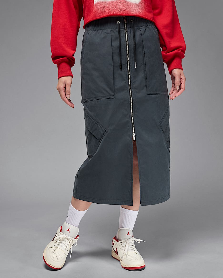 Jordan Chicago 女子半身裙 - 黑