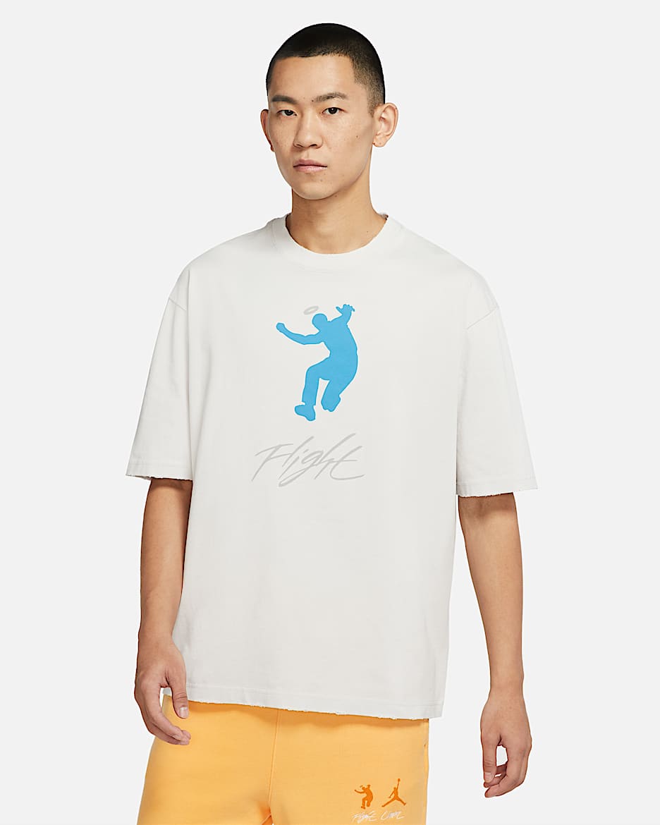 Jordan x Union 男子印花T恤 - 尘光子色/尘光子色