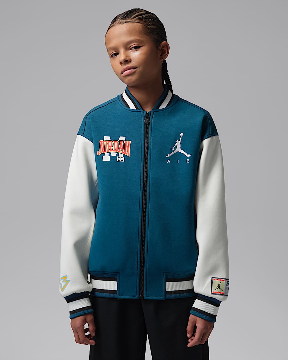 Jordan Patch Dynasty 大童夹克 - 深渊绿