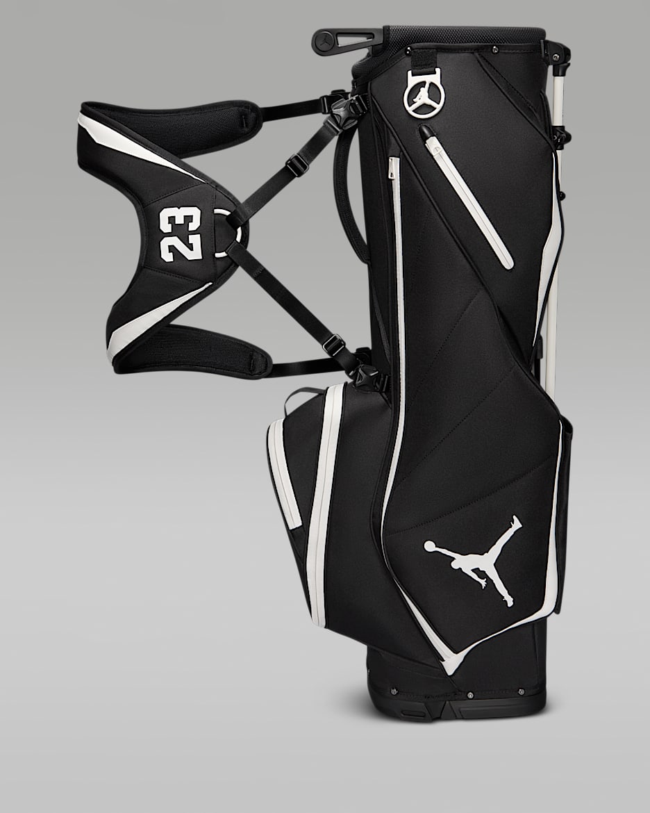 Jordan Fadeaway 六格高尔夫球包 - 黑/淡象牙白/淡象牙白