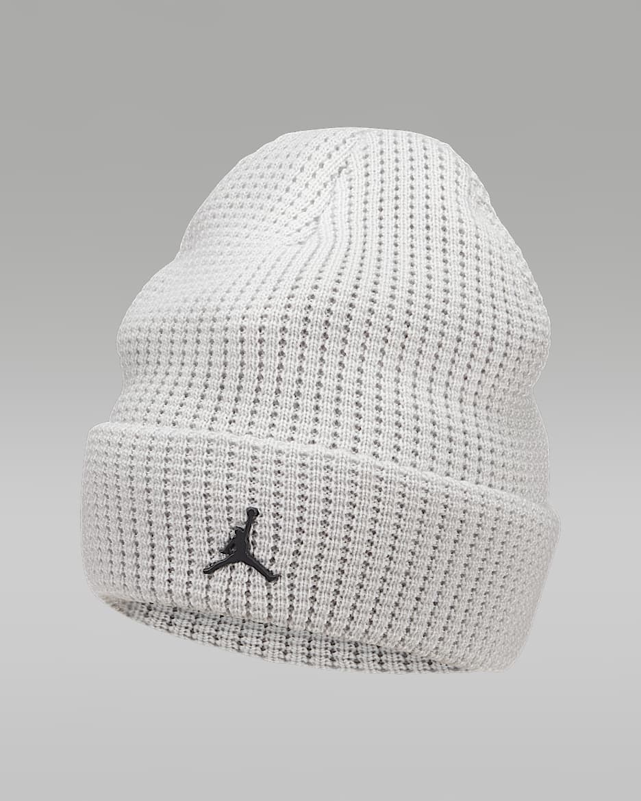 Jordan 针织帽 - 雾灰/煤黑