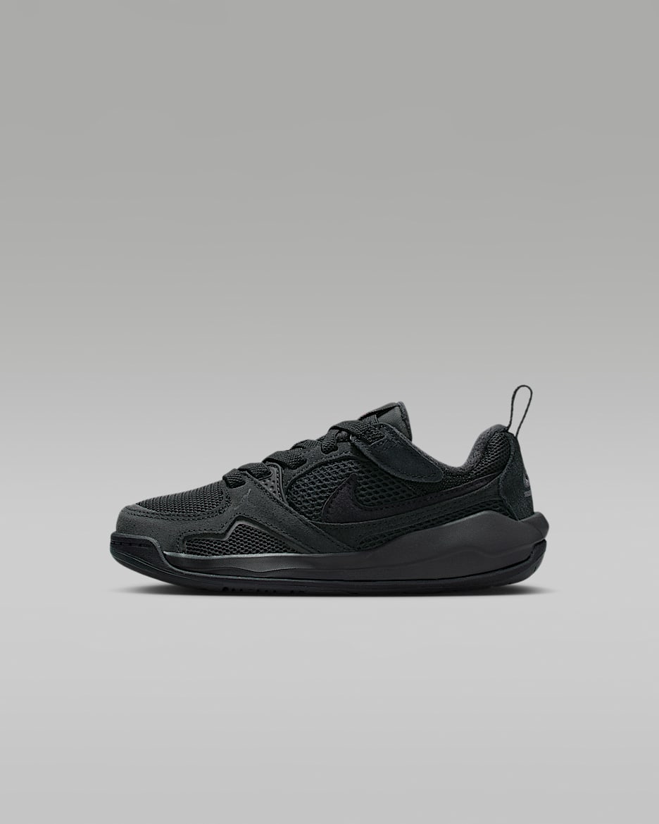 Jordan CMFT Era Jordan 舒释鞋幼童运动鞋 - 黑/健身红/煤黑/黑
