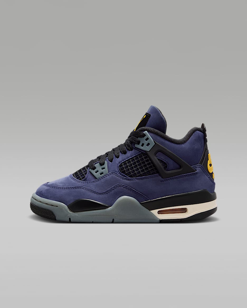 Air Jordan 4 Retro "Imperial Purple" 复刻大童运动鞋 - 帝王紫/多色/多色