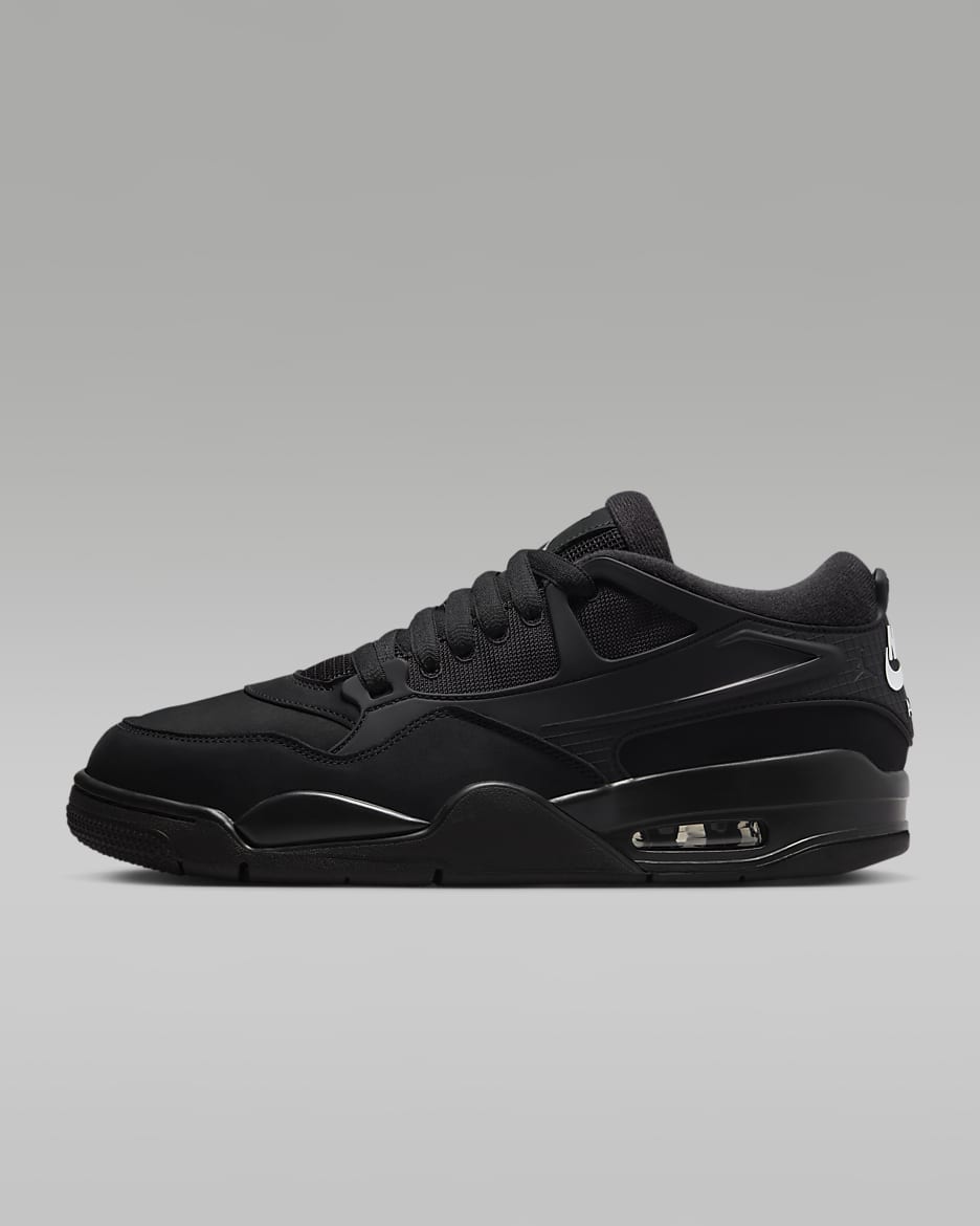 Air Jordan 4 RM 男子运动鞋骑士鞋 - 黑/白色