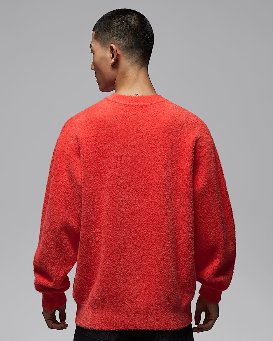 Jordan Flight 男子毛衣 - 椒红/帆白