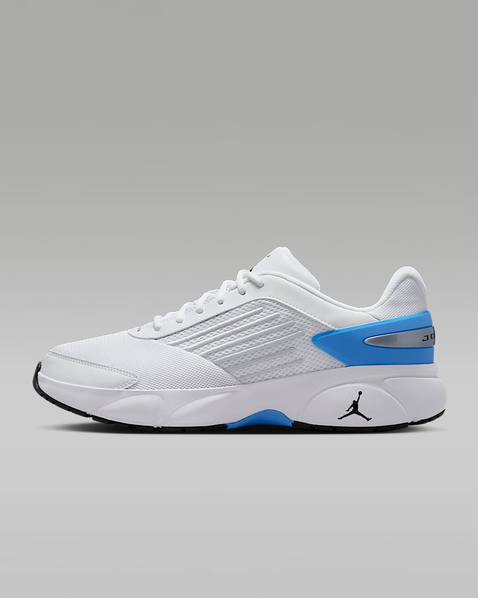 Jordan Trunner Flow 男子运动鞋 - 白色/大学蓝/金属银/黑