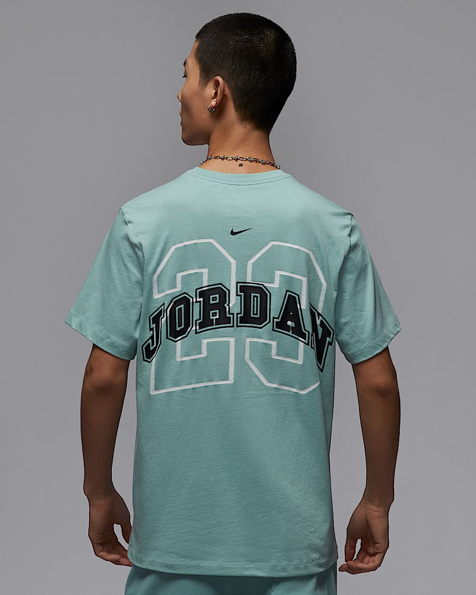 Jordan Flight MVP 男子T恤 - 矿物色/黑