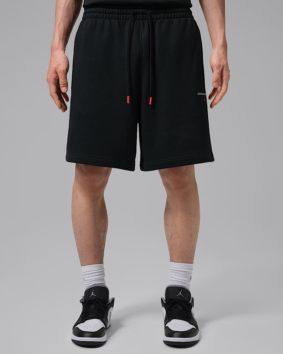 Jordan Flight Fleece 男子短裤 - 黑
