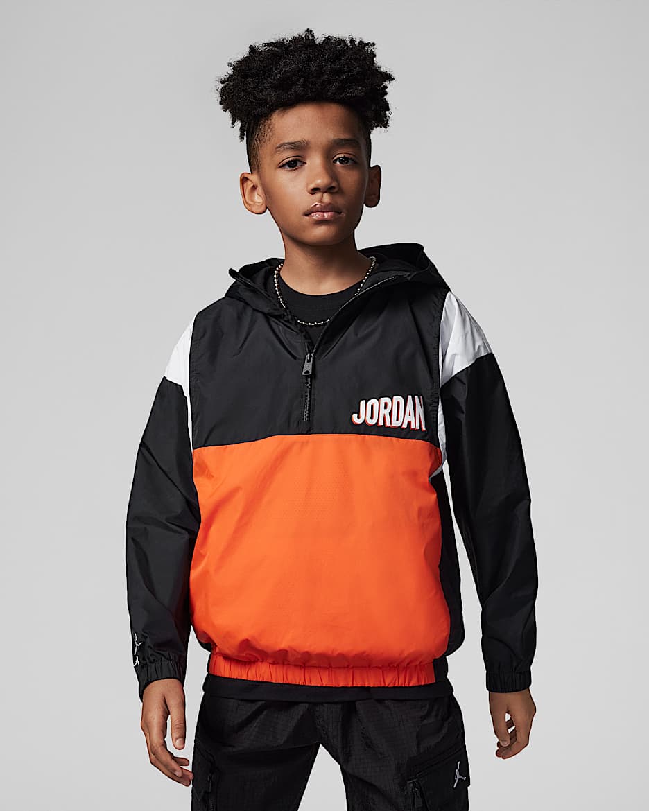 Jordan MVP 大童连帽上衣 - 黑