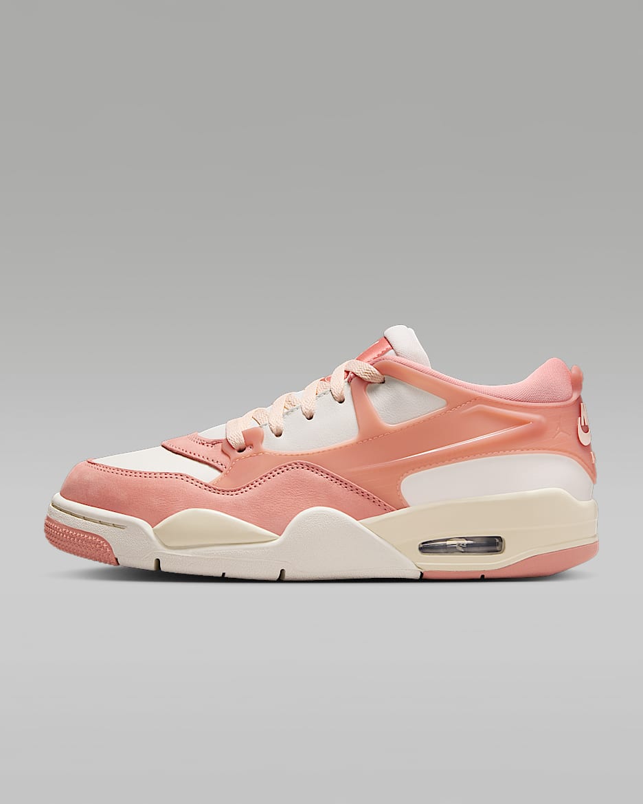 Air Jordan 4 RM 女子运动鞋骑士鞋 - 冰番石榴色/帆白/浅茜草根褐