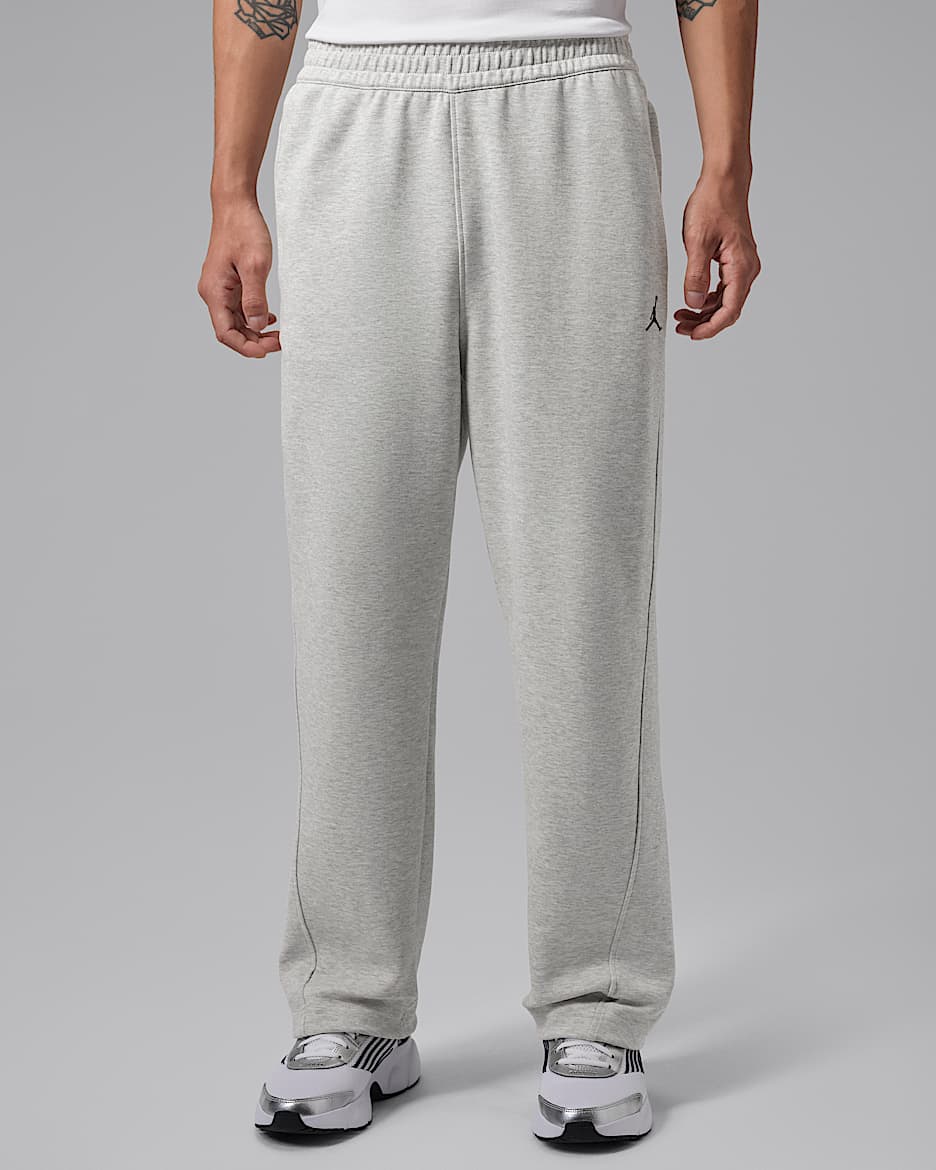Jordan Sport Hoop Fleece Dri-FIT 男子速干长裤 - 麻灰
