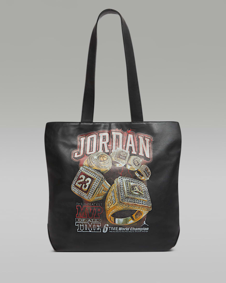 Jordan 都市风图案托特包 - 黑