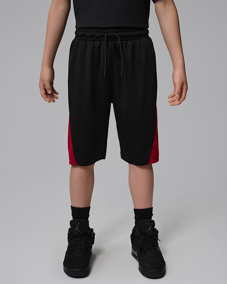 Jordan 大童运动短裤 - 黑
