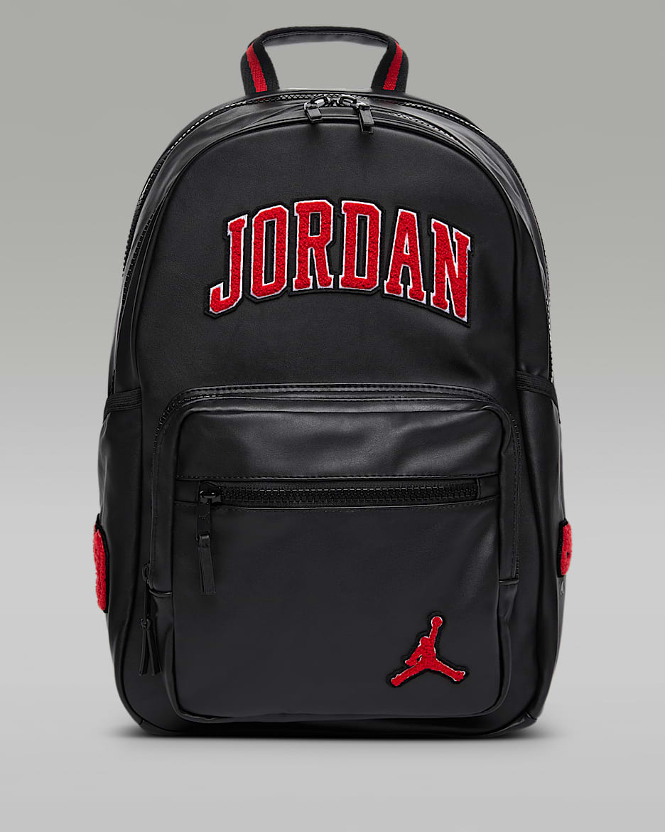 Jordan 都市学院风双肩包 - 黑