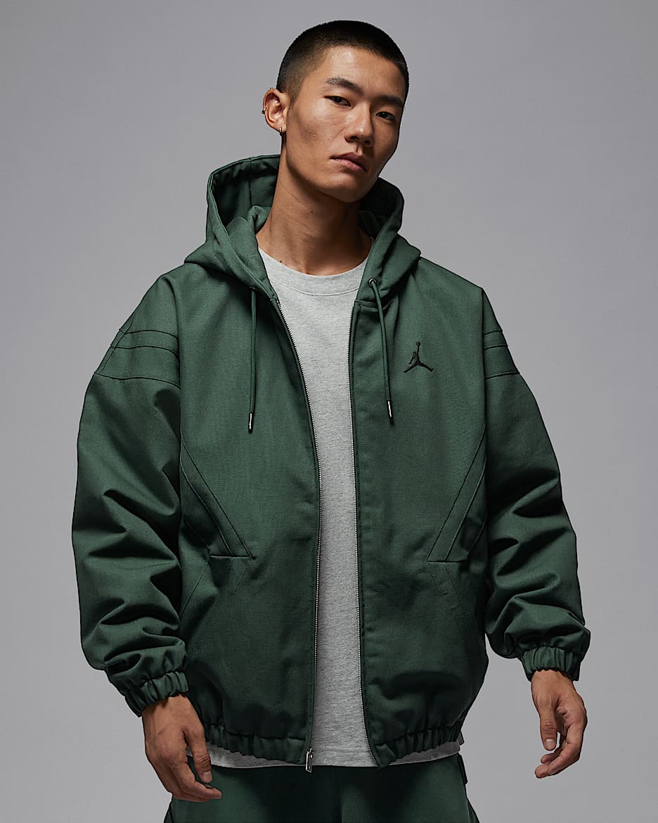 Jordan Flight Draft 男子夹克 - 深绿/黑