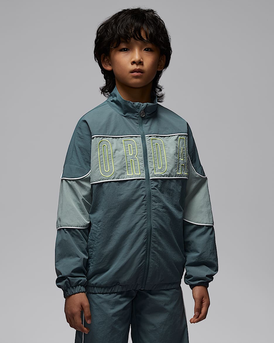 Jordan 大童运动夹克 - 戟叶绿