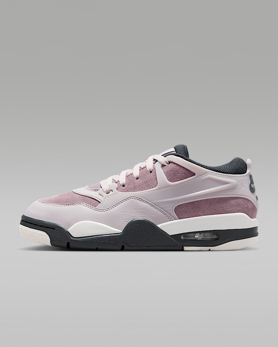 Air Jordan 4 RM 女子运动鞋骑士鞋 - 褐灰/灰黑/红棕色/灰紫