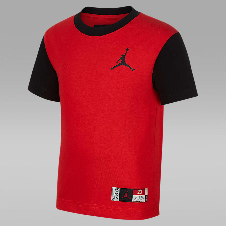 Jordan 幼童短袖T恤 - 大学红