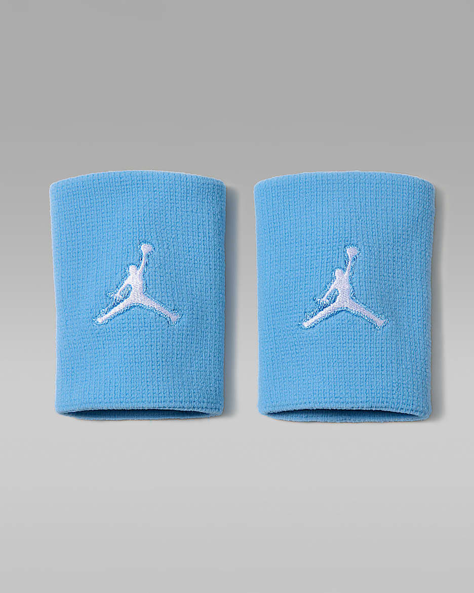 Jordan Jumpman 速干护腕 (1 对) - 张扬蓝/白色